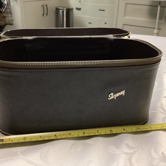 Vintage 50s 60s SKYWAY Luggage Train Cosmetic Case Mid Century Pinup Glam Travel - Picture 10 of 15